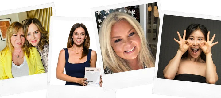 Wrinkles Schminkles blog banner featuring four women's unfiltered views on ageing