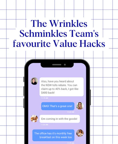 Community Approved Value Hacks: the team at Wrinkles Schminkles Reviews