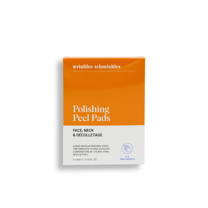 Face Polishing Peel Pads - Set of 5 Towelettes