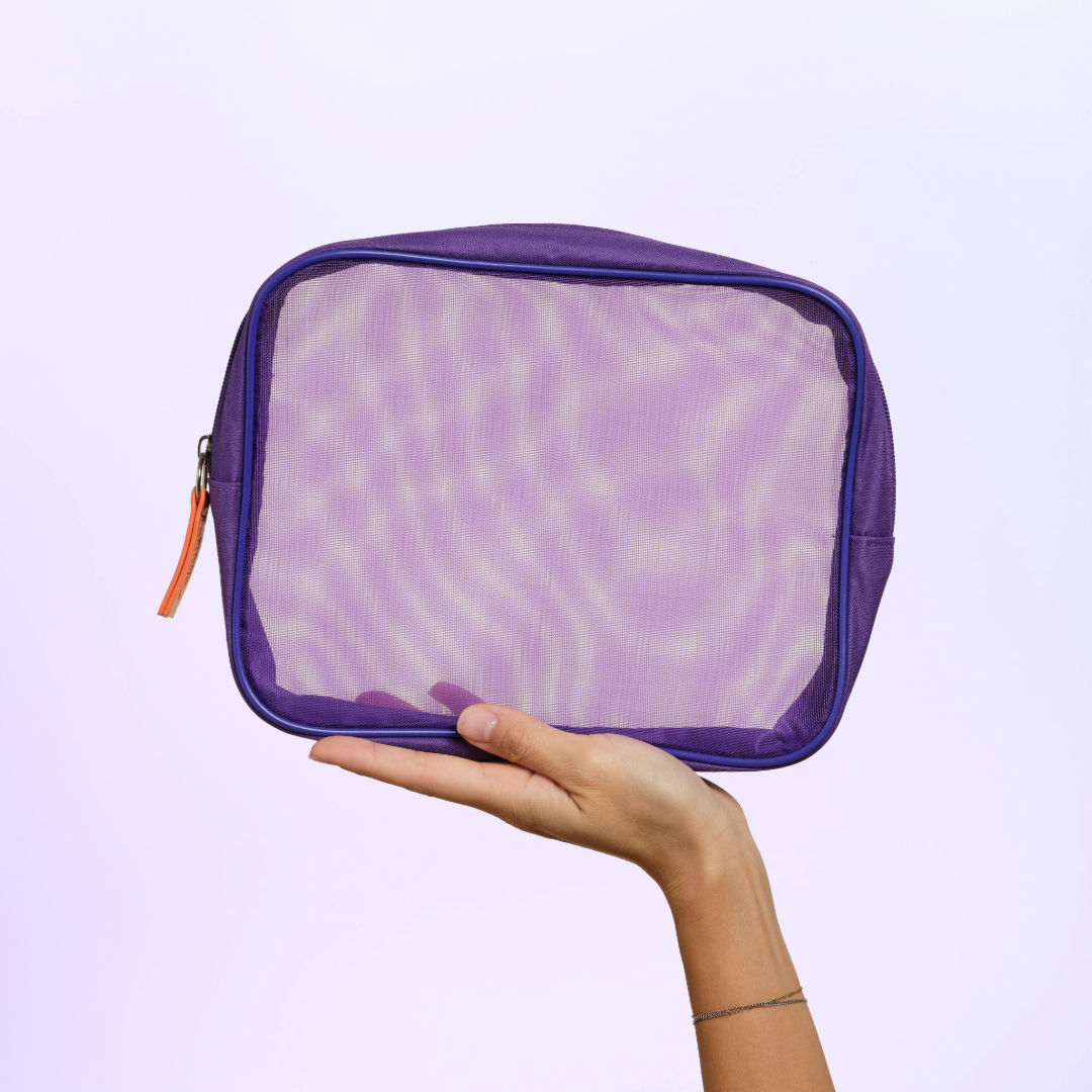 Mesh Cosmetic Bag