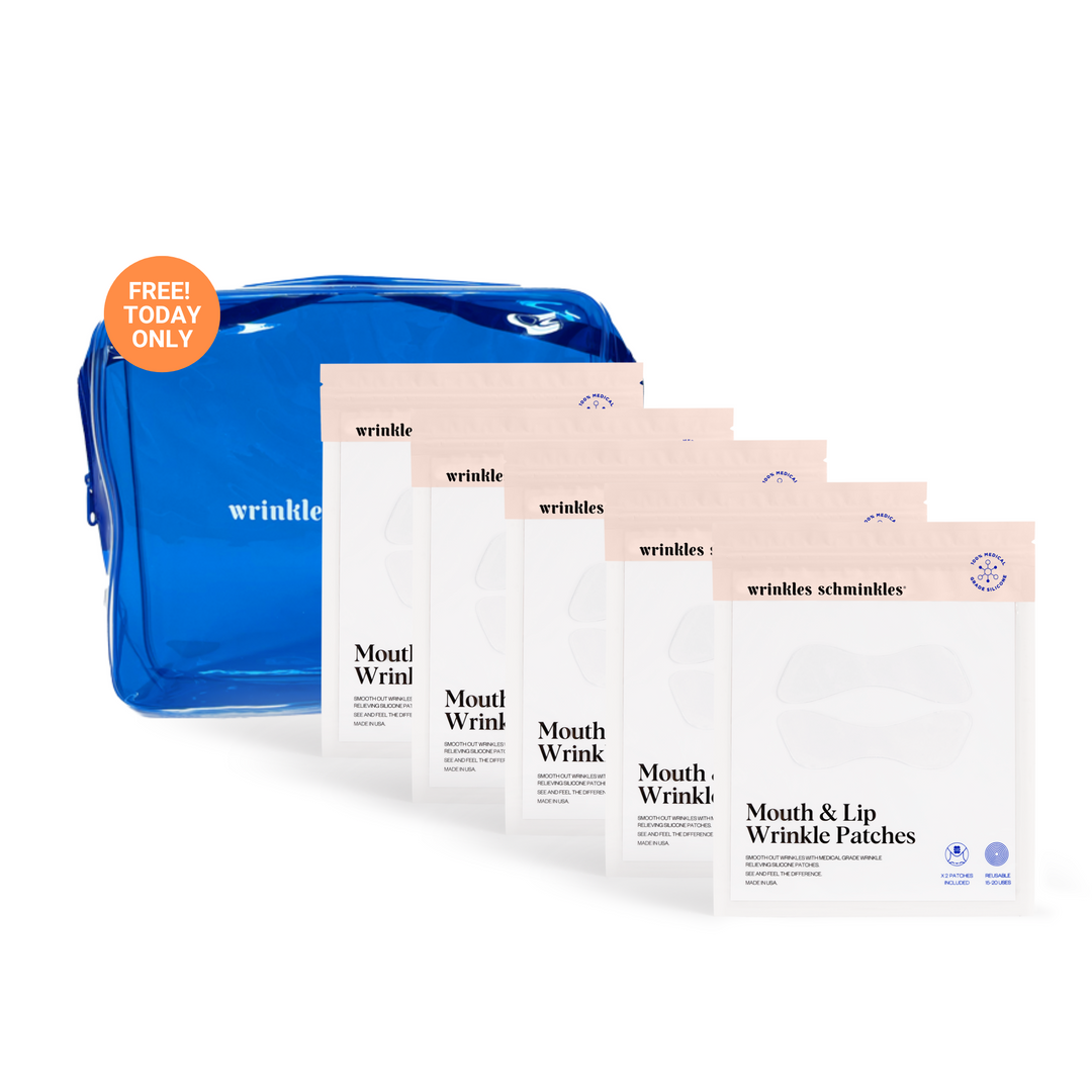 Mouth & Lip Wrinkle Patches - Set of 2 Patches