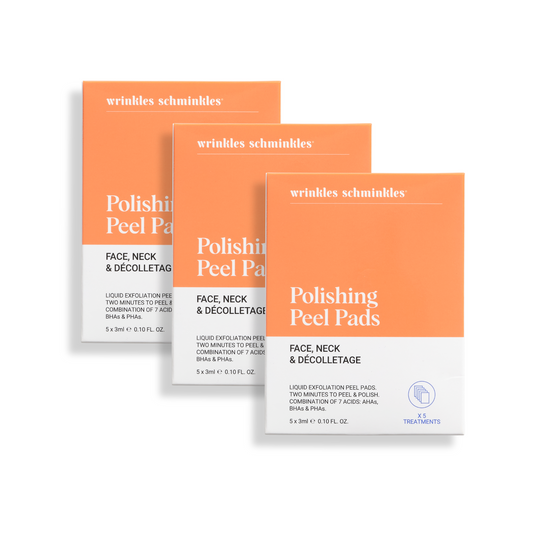 Face Polishing Peel Pads - Set of 5 Towelettes