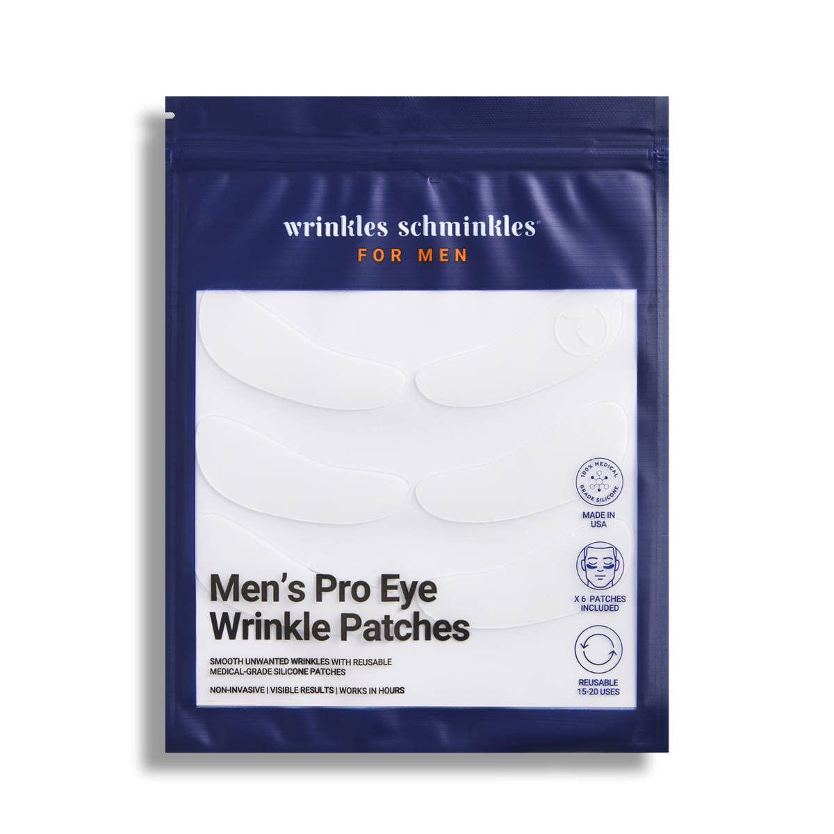 Men's Eye Wrinkle Patches - Set of 3 Pairs