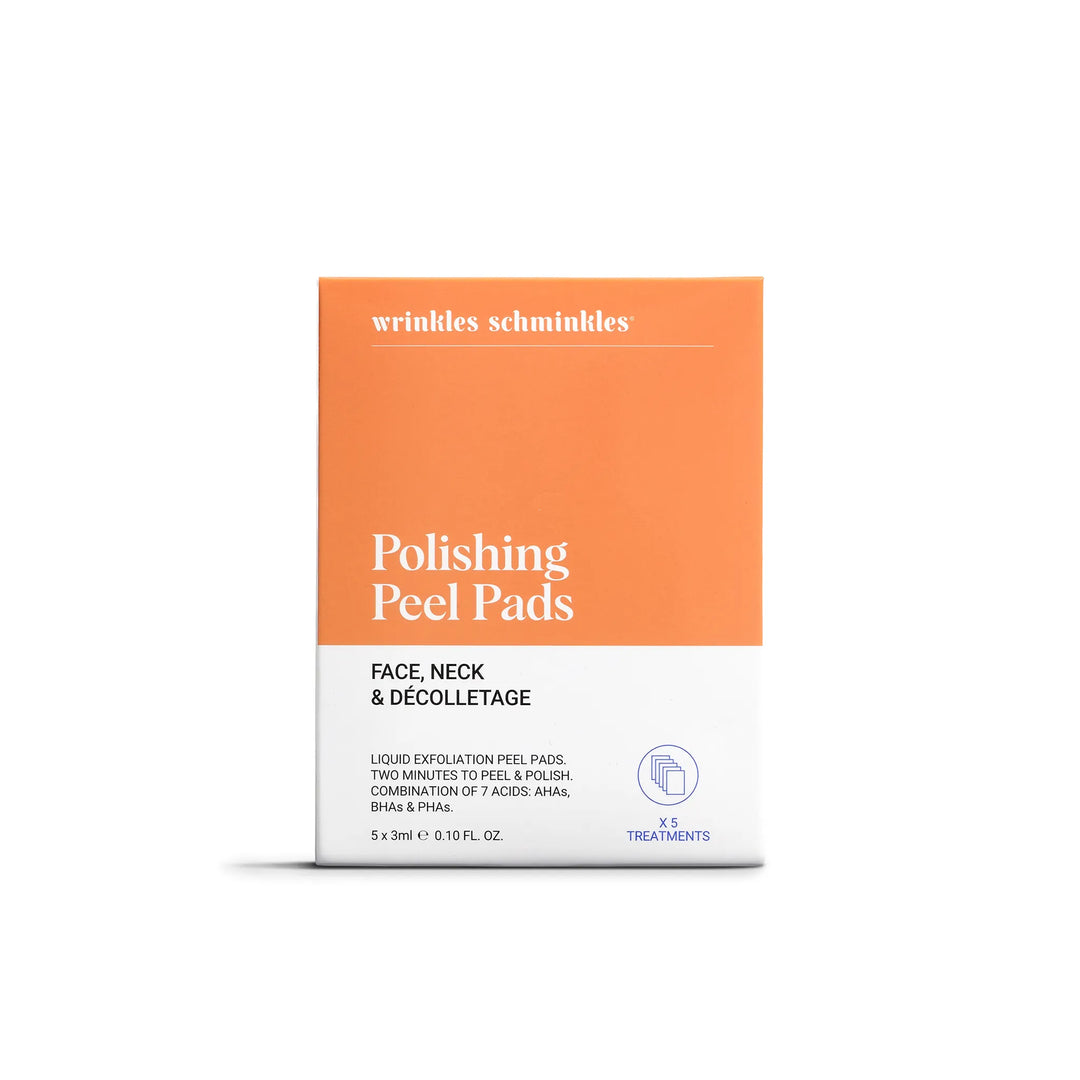Face Polishing Peel Pads - Set of 5 Towelettes