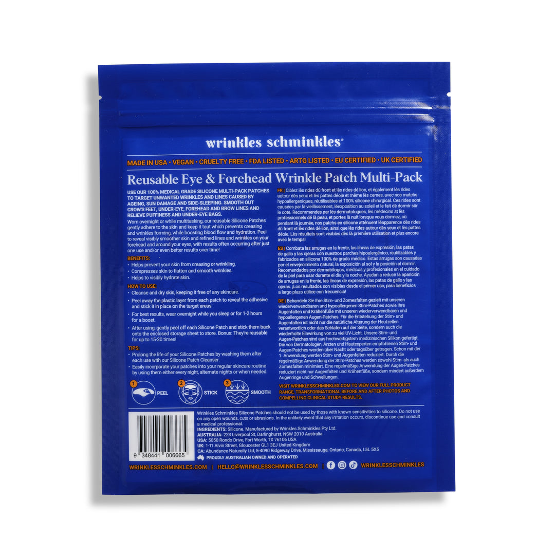 Eye & Forehead Wrinkle Patch Multi-Pack