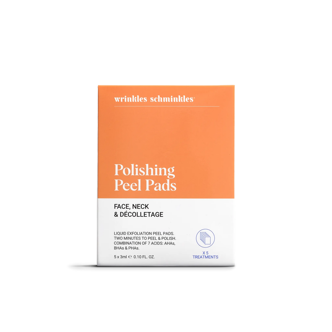Face Polishing Peel Pads - Set of 5 Towelettes