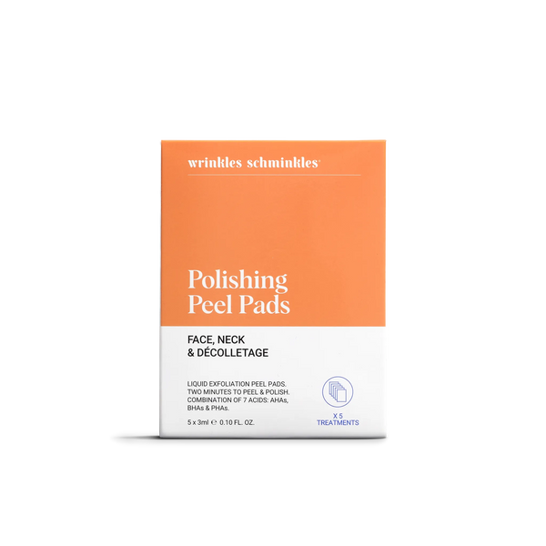 Face Polishing Peel Pads - Set of 5 Towelettes