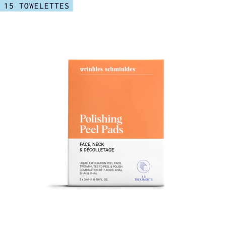 Face Polishing Peel Pads - Set of 5 Towelettes