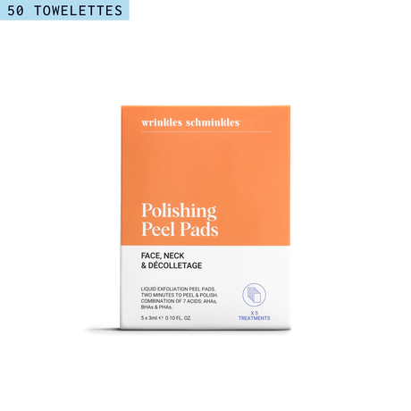 Face Polishing Peel Pads - Set of 5 Towelettes
