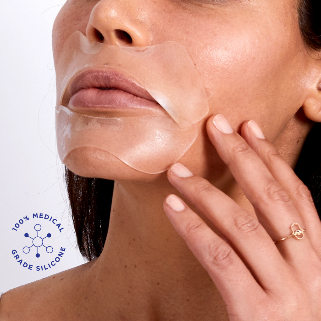 marionette lines lip lines silicone patches for wrinkles